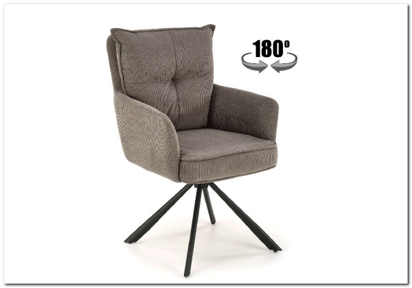 Стул кухонный Halmar K528 (серый/черный)} заказать в Курске по цене 18 807 руб. с доставкой в Курск