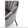 Кресло Halmar ANGELO (серый/черный)} заказать в Курске по цене 30 651 руб. с доставкой в Курск