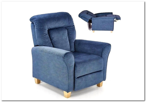 Кресло раскладное BARD  Halmar (темно-синий)} заказать в Курске по цене 50 038 руб. с доставкой в Курск