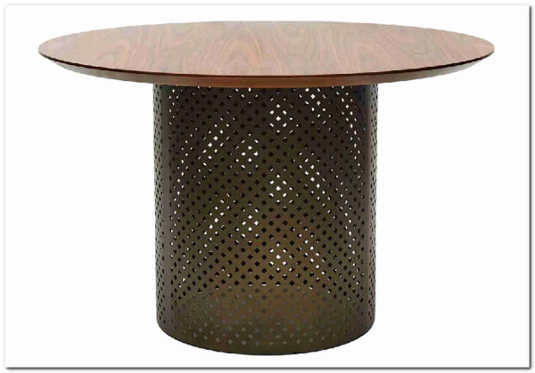 Стол RAFAEL 120 Орех 3001 МДФ / Бронза, DISAUR} заказать в Курске по цене 35 780 руб. с доставкой в Курск