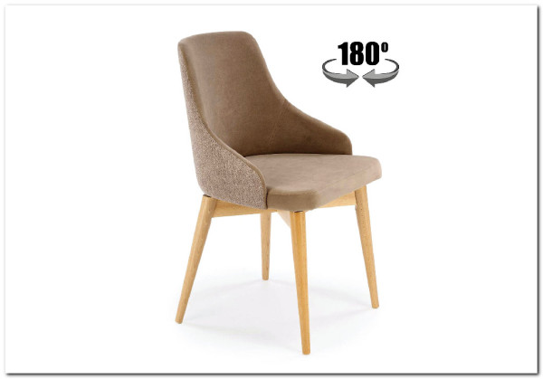 Стул кухонный Halmar MALAGA Mavel 38/Stelar 16 (бежевый/бук)} заказать в Курске по цене 22 478 руб. с доставкой в Курск