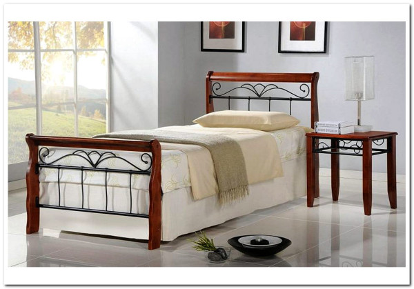 Кровать VERONICA 90/200 Halmar} заказать в Курске по цене 34 322 руб. с доставкой в Курск