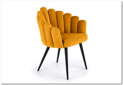 Стул кухонный Halmar K410 (горчичный/черный)