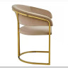 Стул кухонный Signal Tulipe Velvet Bluvel 28 (бежевый/золотой)} заказать в Курске по цене 30 928 руб. с доставкой в Курск