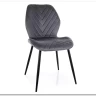Стул кухонный Signal MIKE Velvet Bluvel 14 (серый/черный)} заказать в Курске по цене 7 038 руб. с доставкой в Курск