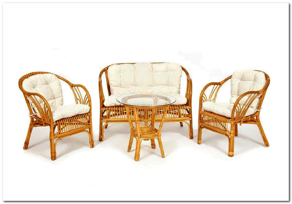 Комплект " NEW BOGOTA " ( диван + 2 кресла + стол со стеклом ) honey (мед)} заказать в Курске по цене 47 840 руб. с доставкой в Курск