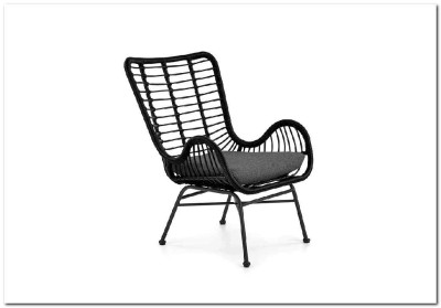 Кресло Halmar IKARO 2 (черный/серый)