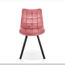 Стул кухонный K332  Halmar (розовый/черный)} заказать в Курске по цене 9 416 руб. с доставкой в Курск