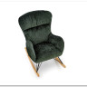 Кресло-качалка HALMAR CASTRO темно-зеленый} заказать в Курске по цене 34 792 руб. с доставкой в Курск
