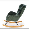 Кресло-качалка HALMAR CASTRO темно-зеленый} заказать в Курске по цене 34 792 руб. с доставкой в Курск