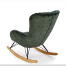 Кресло-качалка HALMAR CASTRO темно-зеленый} заказать в Курске по цене 34 792 руб. с доставкой в Курск