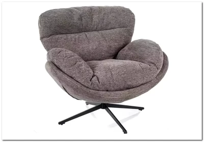 Кресло Signal FLORENCE Raven (серый/черный)