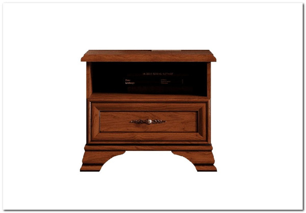 Тумба прикроватная Кентаки S320-KOM1S каштан BRW} заказать в Курске по цене 8 600 руб. с доставкой в Курск