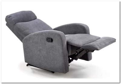 Кресло OSLO 1S раскладное  Halmar (темно-серый)