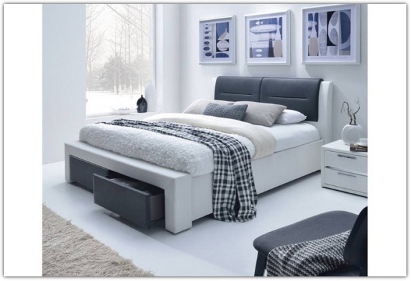 Кровать CASSANDRA-S 140/200 Halmar} заказать в Курске по цене 80 270 руб. с доставкой в Курск