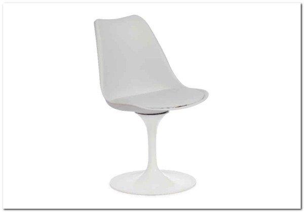 Стул TULIP FASHION CHAIR (mod.109) белый / белый} заказать в Курске по цене 8 950 руб. с доставкой в Курск