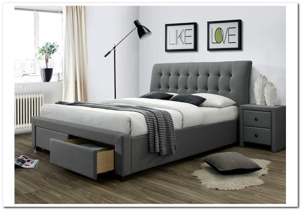 Кровать PERCY 160/200 Halmar} заказать в Курске по цене 82 344 руб. с доставкой в Курск