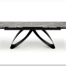 Стол обеденный Halmar HILARIO 180 раскладной (черный мрамор/черный)} заказать в Курске по цене 122 998 руб. с доставкой в Курск