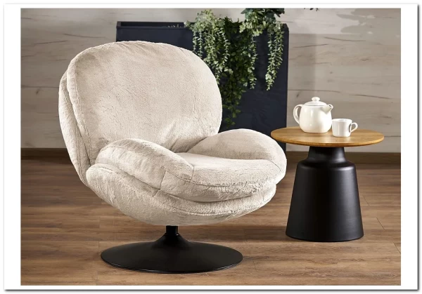 Кресло Halmar SHELL (кремовый)} заказать в Курске по цене 33 801 руб. с доставкой в Курск