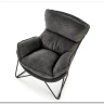 Кресло Halmar VOLKER темно-серый/черный} заказать в Курске по цене 44 444 руб. с доставкой в Курск