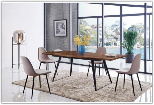 Стол DT 93 орех раскладной} заказать в Курске по цене 69 000 руб. с доставкой в Курск