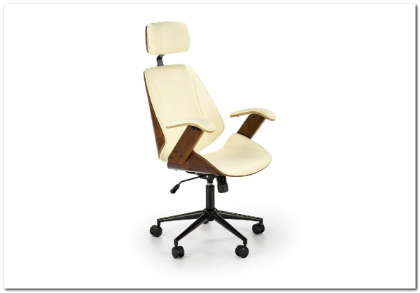 Кресло компьютерное Halmar IGNAZIO (ореховый/кремовый)} заказать в Курске по цене 30 180 руб. с доставкой в Курск