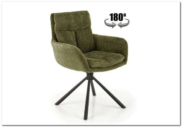 Стул кухонный Halmar K495 (оливковый/черный)} заказать в Курске по цене 20 697 руб. с доставкой в Курск