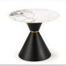 Стол журнальный Halmar GORETTI S (белый мрамор/черный)} заказать в Курске по цене 13 691 руб. с доставкой в Курск