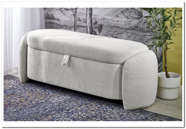 Пуф Halmar FICARIA (кремовый)} заказать в Курске по цене 25 686 руб. с доставкой в Курск