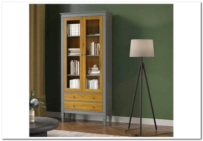 Шкаф для посуды Ольса-С 202 из массива сосны