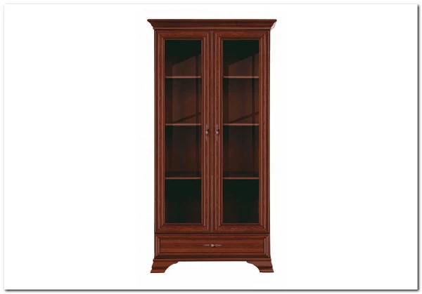Витрина Кентаки REG2W1S каштан БРВ} заказать в Курске по цене 26 730 руб. с доставкой в Курск