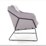 Кресло SOFT 2  Halmar (серый/черный)} заказать в Курске по цене 31 004 руб. с доставкой в Курск