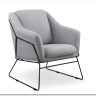 Кресло SOFT 2  Halmar (серый/черный)} заказать в Курске по цене 31 004 руб. с доставкой в Курск