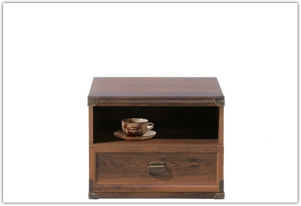 Тумба прикроватная JKOM 1s ИНДИАНА BRW купить по цене 7 860 руб. в магазине Другая Мебель в Курске