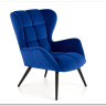 Кресло Halmar TYRION (темно-синий/черный)} заказать в Курске по цене 31 230 руб. с доставкой в Курск