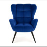 Кресло Halmar TYRION (темно-синий/черный)} заказать в Курске по цене 31 230 руб. с доставкой в Курск