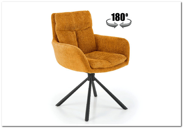 Стул кухонный Halmar K495 (горчичный/черный)} заказать в Курске по цене 20 697 руб. с доставкой в Курск