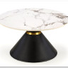 Стол журнальный Halmar GORETTI (белый мрамор/черный)} заказать в Курске по цене 16 724 руб. с доставкой в Курск