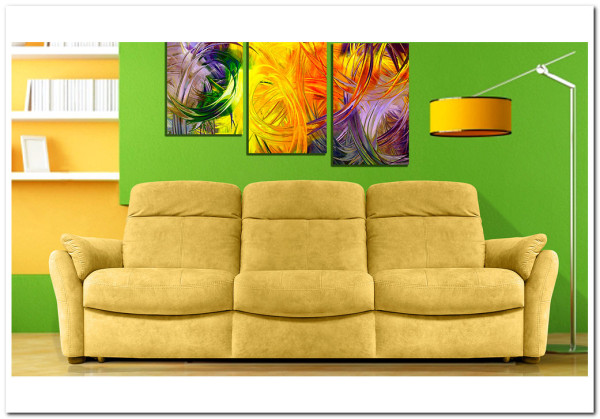 Диван Виктория трехместный Other Life} заказать в Курске по цене 118 662,50 руб. с доставкой в Курск