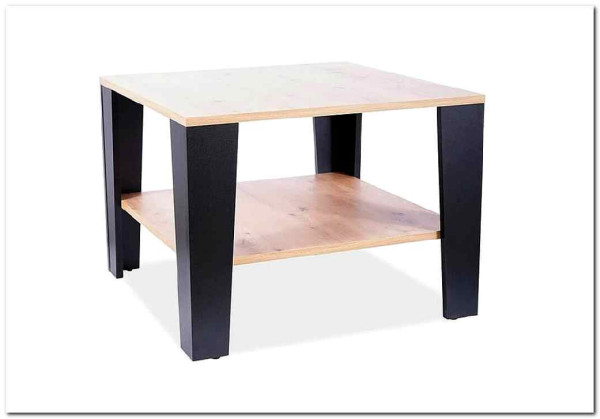 Стол журнальный Signal QUADRA (дуб вотан/черный)} заказать в Курске по цене 13 448 руб. с доставкой в Курск