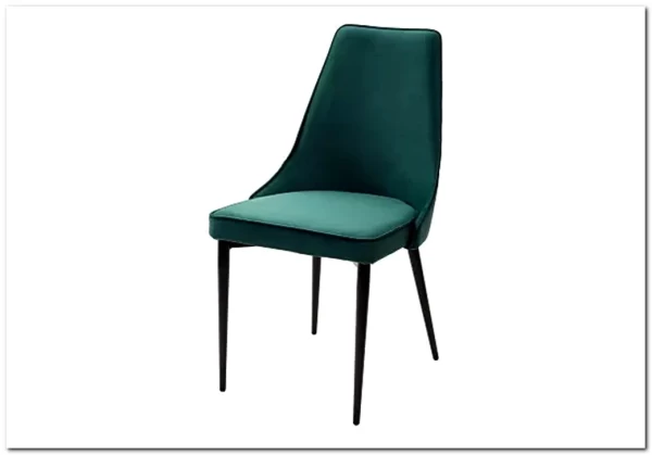 Стул NEPAL-P ЗЕЛЕНЫЙ 19 велюр/ черный каркас} заказать в Курске по цене 7 100 руб. с доставкой в Курск