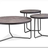 Комплект Signal Demeter (3 стола журнальных) (бетон/черный)} заказать в Курске по цене 27 417 руб. с доставкой в Курск