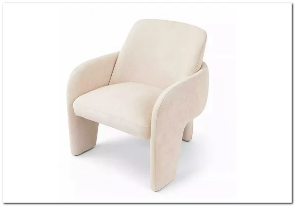 Кресло CUBE AT5139-09 Св. бежевый, ткань/каркас металл в тканевой обивке AT5139-09 ®DISAUR} заказать в Курске по цене 22 100 руб. с доставкой в Курск