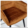 Кресло BEATA (mod. 8266) коричневый (G-062-61)/черный} заказать в Курске по цене 8 290 руб. с доставкой в Курск