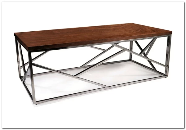 Стол журнальный Signal ESCADA A (орех/серебряный)} заказать в Курске по цене 35 711 руб. с доставкой в Курск