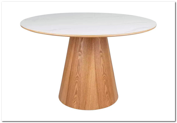 Стол обеденный Signal ANGEL Ceramic 120 (белый/дуб)} заказать в Курске по цене 70 299 руб. с доставкой в Курск