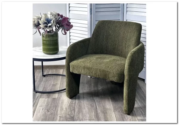 Кресло CUBE OTE SEA-360 Зеленый, ткань/каркас металл в тканевой обивке OTE SEA 360 ®DISAUR} заказать в Курске по цене 22 100 руб. с доставкой в Курск