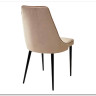 Стул NEPAL-P БЕЖЕВЫЙ 5 велюр/ черный каркас} заказать в Курске по цене 7 400 руб. с доставкой в Курск