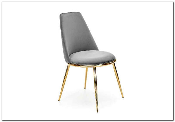 Стул кухонный Halmar K460 (серый/золотой)} заказать в Курске по цене 12 087 руб. с доставкой в Курск