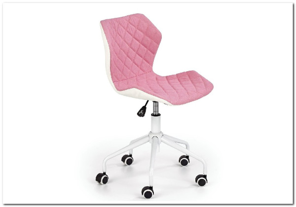 Кресло компьютерное Halmar MATRIX 3 (розово-белый)} заказать в Курске по цене 10 894 руб. с доставкой в Курск